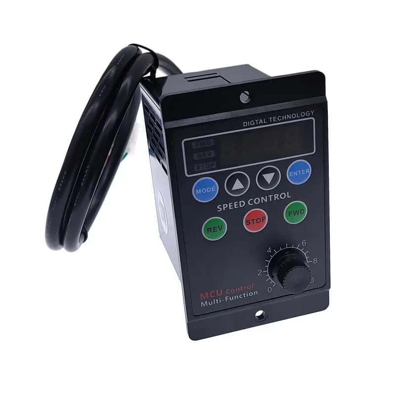 UX-52 MCU Control Multi-Function Digital Display Motor Speed 400W AC220V Pinpoint Regulator Controller Forward & Backward 50/60H