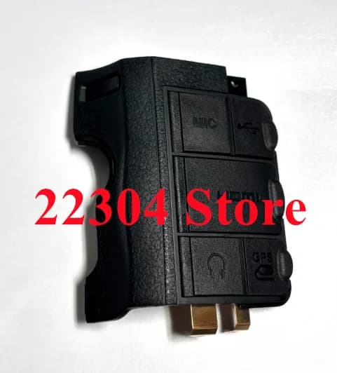 For Nikon D7100 Left USB Rubber Cover HDMI-compatible MIC Lid Door Camera Replacement Spare Parts