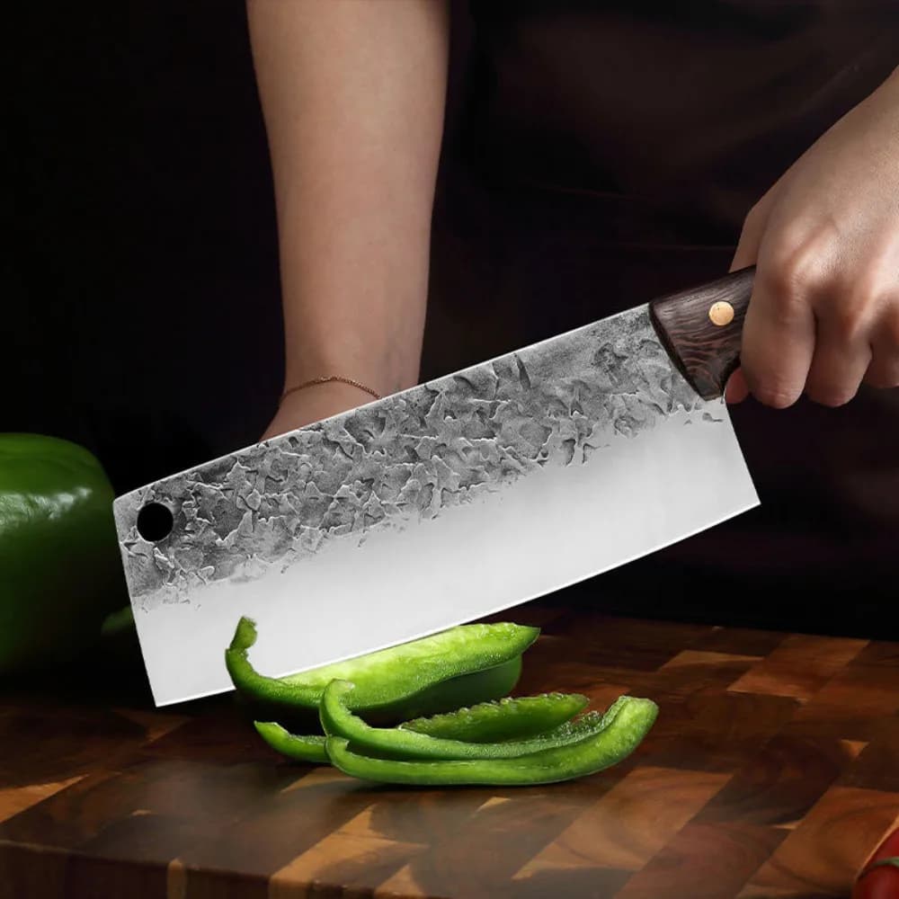 CHUN Forgiatura A Mano Coltello Da Cucina Professionale Tagliuzzato Carne Verdure Fetta Tradizionale Labor-saving Coltelli Affilati Nakiri Mannaia