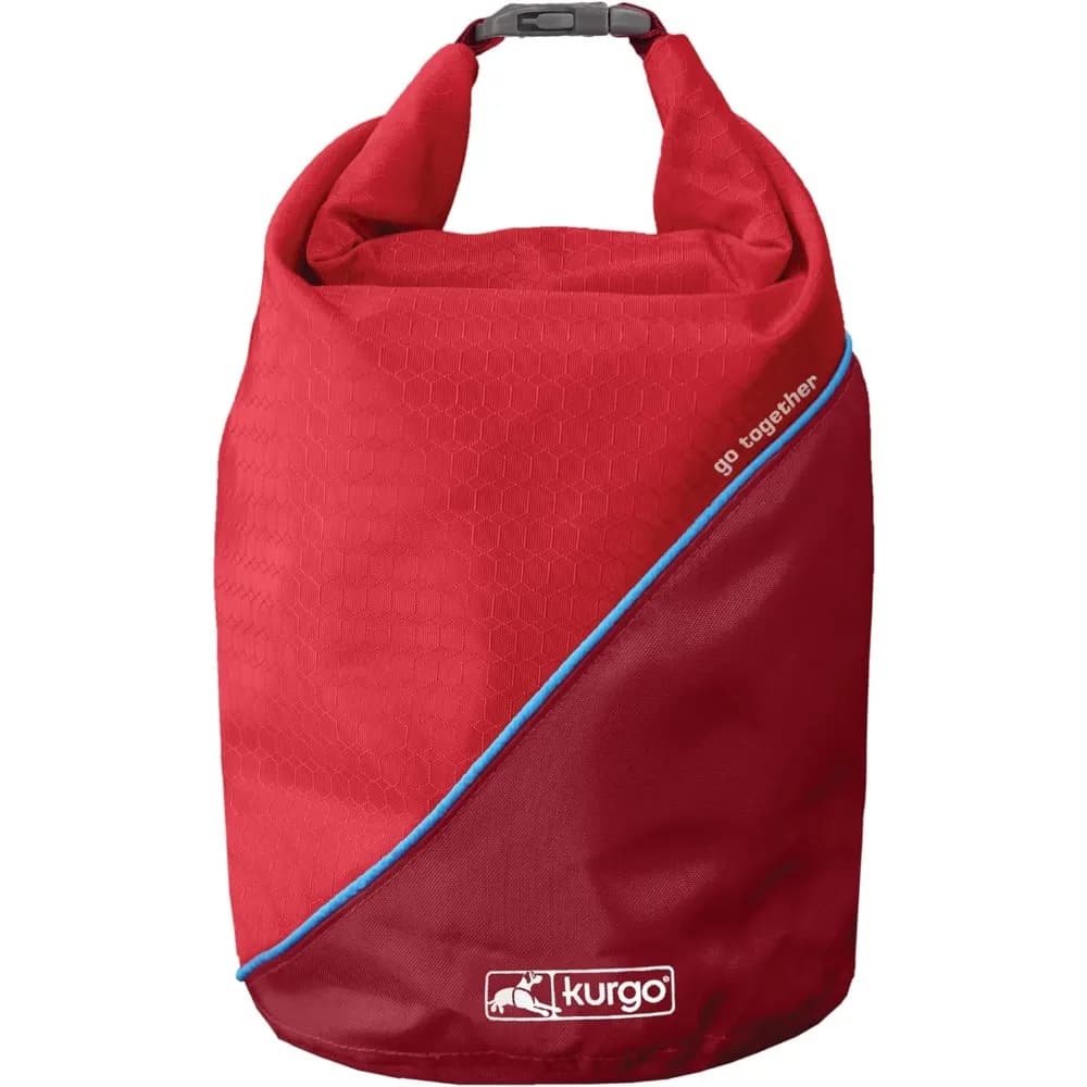 Borsa da viaggio per cibo per cani | Contenitore da viaggio per alimenti per animali domestici | Accessori da viaggio per cani da campeggio | Facile da pulire | Senza BPA | Folda