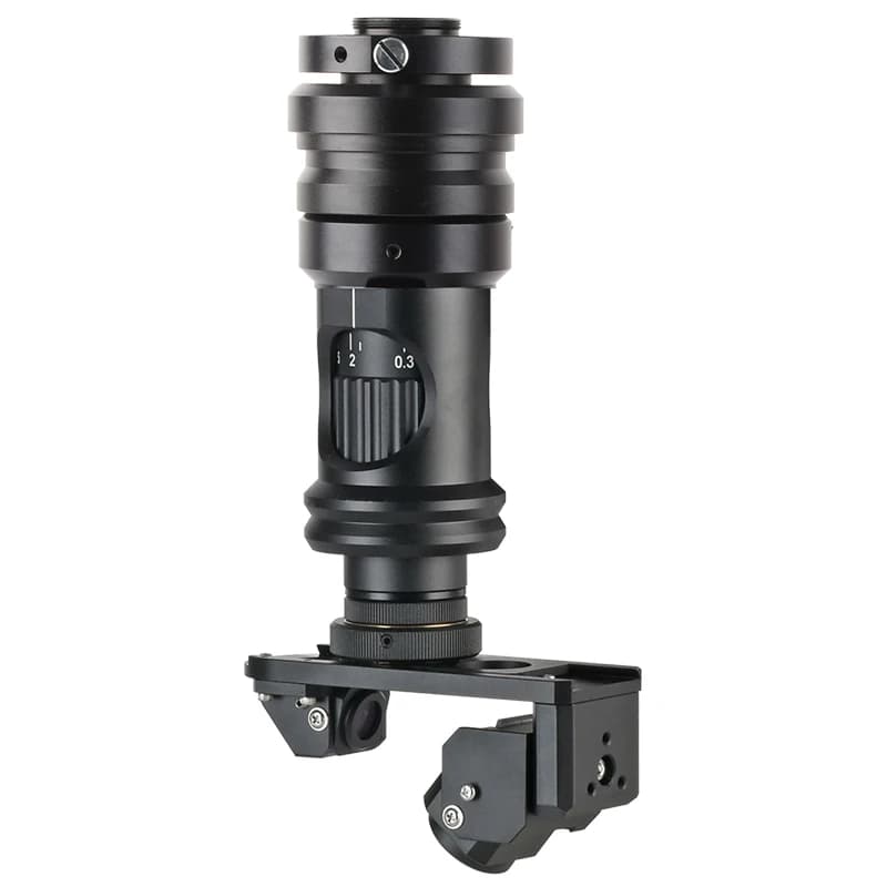 Obiettivo per microscopio elettronico 3D Obiettivo zoom 20X-150X con commutazione gratuita 2D/3D