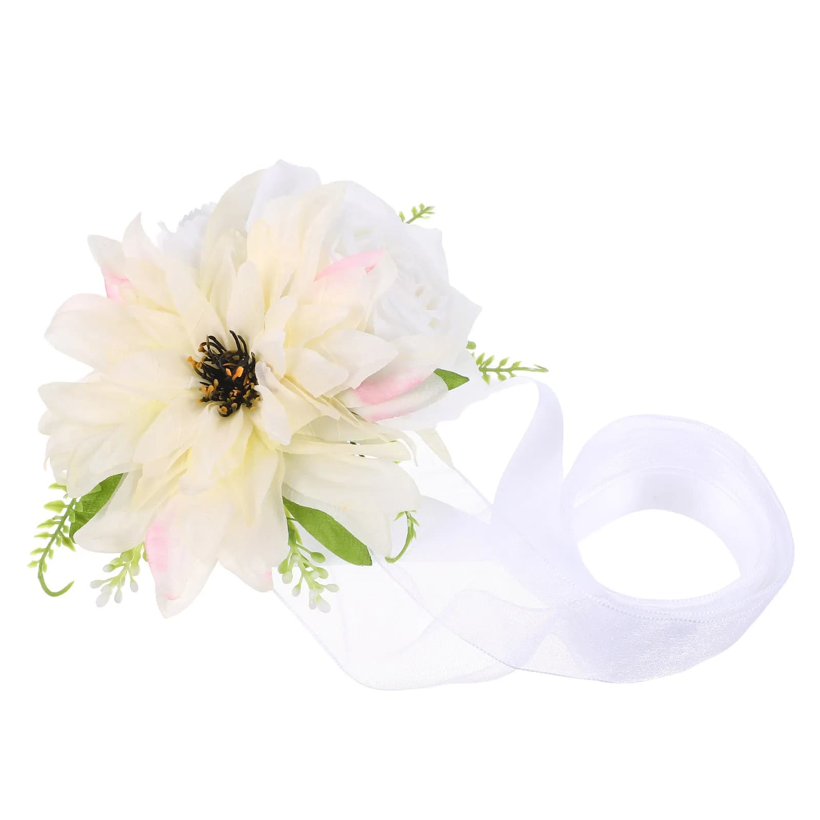 Fermacorridoi Floreali Artificiali, Decorazioni Realistiche per Sedie, Matrimoni, Addii al Nubilato e Cerimonie