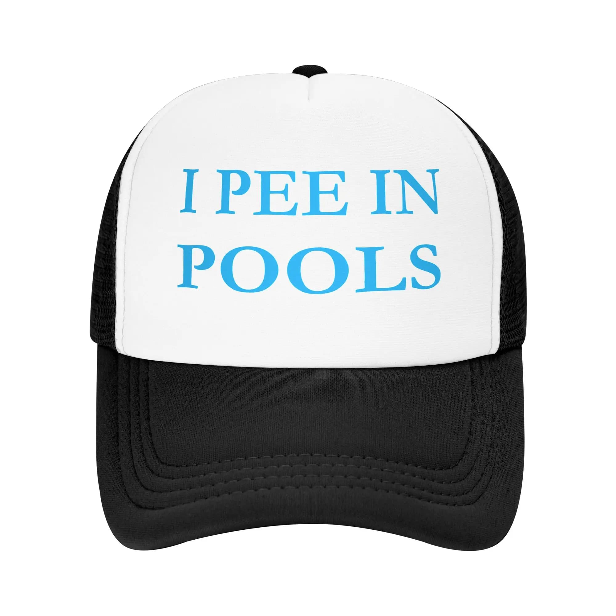 Summer Baseball Hat for Men and Women, Customizable, Adjustable, Trucker Style, Sporty Snapback