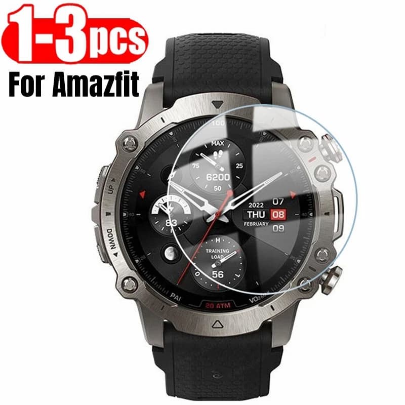3PCS Orologio in vetro temperato per Huami Amazfit Falcon SmartWatch Pellicola proteggi schermo per Huami Amazfit Falcon