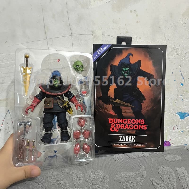 NECA Toys Dungeons & Dragons Ultimate Zarak Action Figure da Collezione Modello NECA Toys Regali di Compleanno 15CM