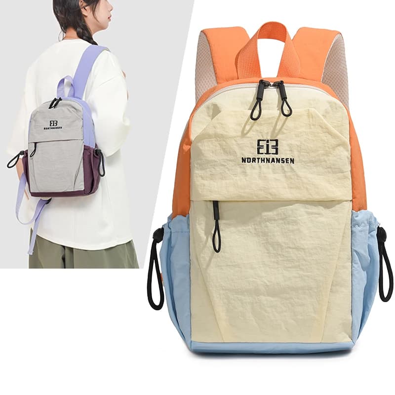 Zaino casual alla moda, mini zaino da donna, borsa da pendolarismo leggera, zaino universitario casual, zaino da viaggio multitasche