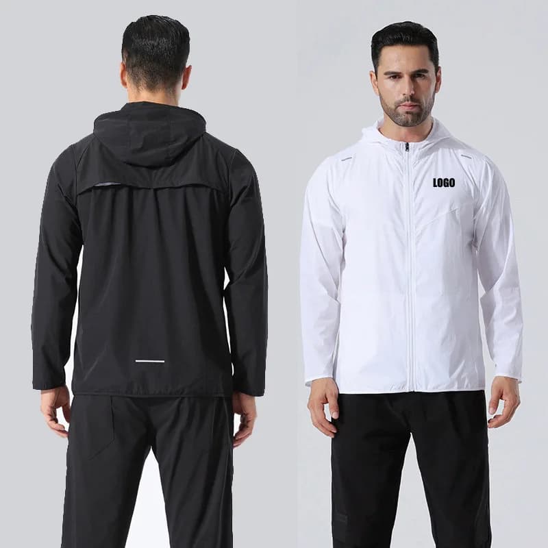 LOGO personalizzato da uomo e da donna, stessa giacca elastica per abbigliamento sportivo con cappuccio a maniche lunghe, cardigan autunnale e invernale