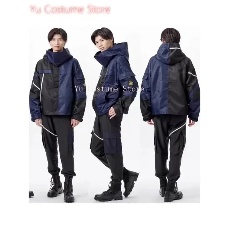 Yu Kamen Rider Geats Ukiyo Ace Storm Giacca Costume Cosplay Cos Gioco Anime Party Uniform Hallowen Gioca a Ruolo Vestiti Clothinga;3,