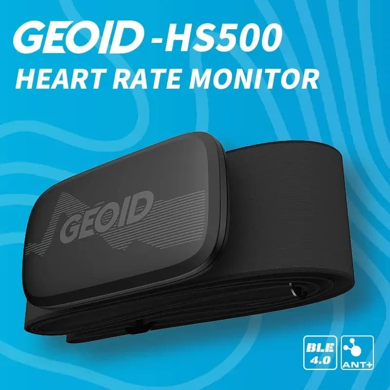 Geoid HS500 chest strap Cardiofrequenzimetro IP67 Waterproof Bluetooth ANT + Race Cycling Sports Heart rate sensor