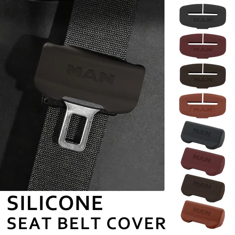 Car Seat Belt Buckle Protector Cover Anti-Scratch Accessories For Man TGX TGM TGA TGS TGE