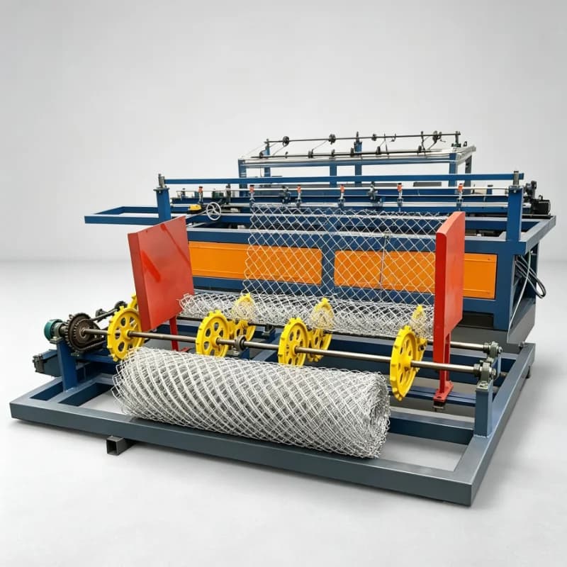 Customized Wire Mesh Making Machine Precision Wire Cloth Weaving Loom For Stainless Steel Metal Fabrication