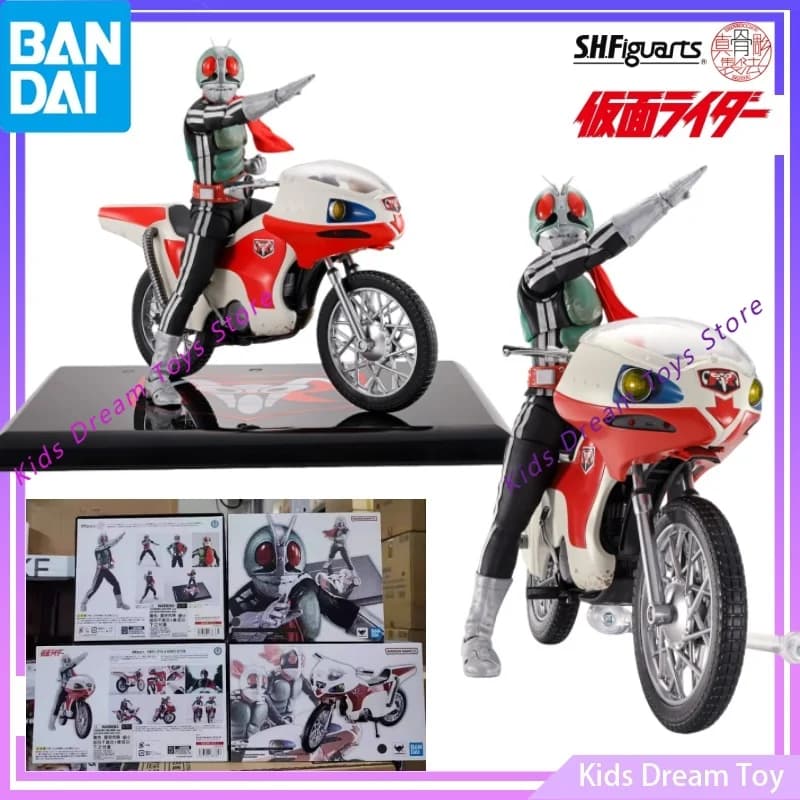 Bandai Shf KAMEN RIDER NUOVO NO.1 Koei Showa Knight (con base in edizione limitata della prima stampa) e nuovi giocattoli di action figure anime Whirlwind