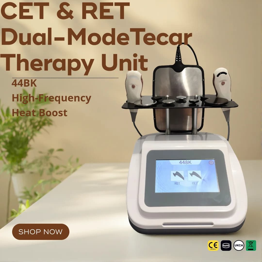 RF Beauty Device 448KHz Multifunction, Skin Shaving and Body Modeling, Anti-Cellulite Treatment, with Mixing Massage Gun