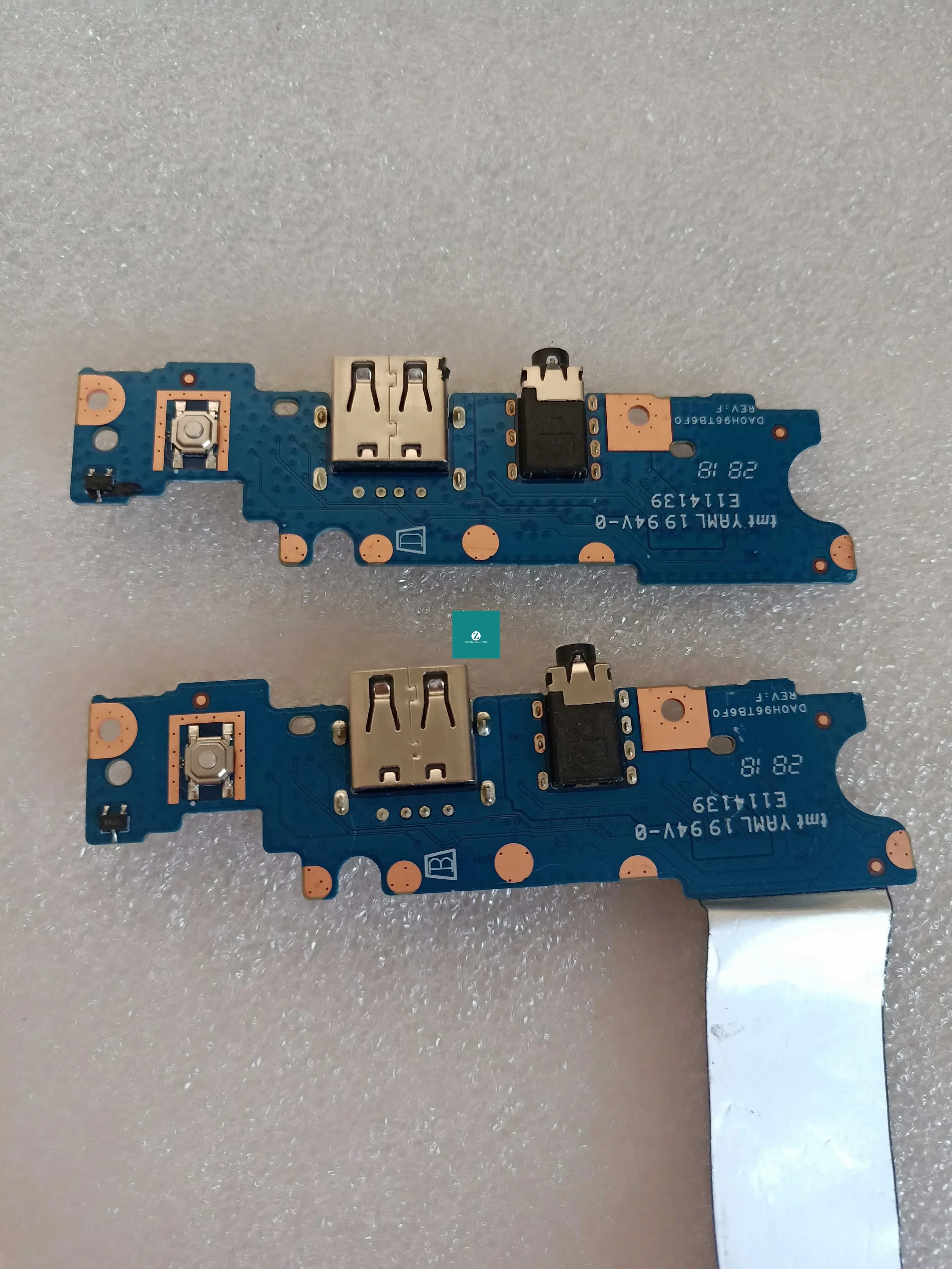 Genuino PER HUAWEI Magicbook 14 SCHEDA BOTON DI ALIMENTAZIONE USB W CAVO DA0H96TB6F0