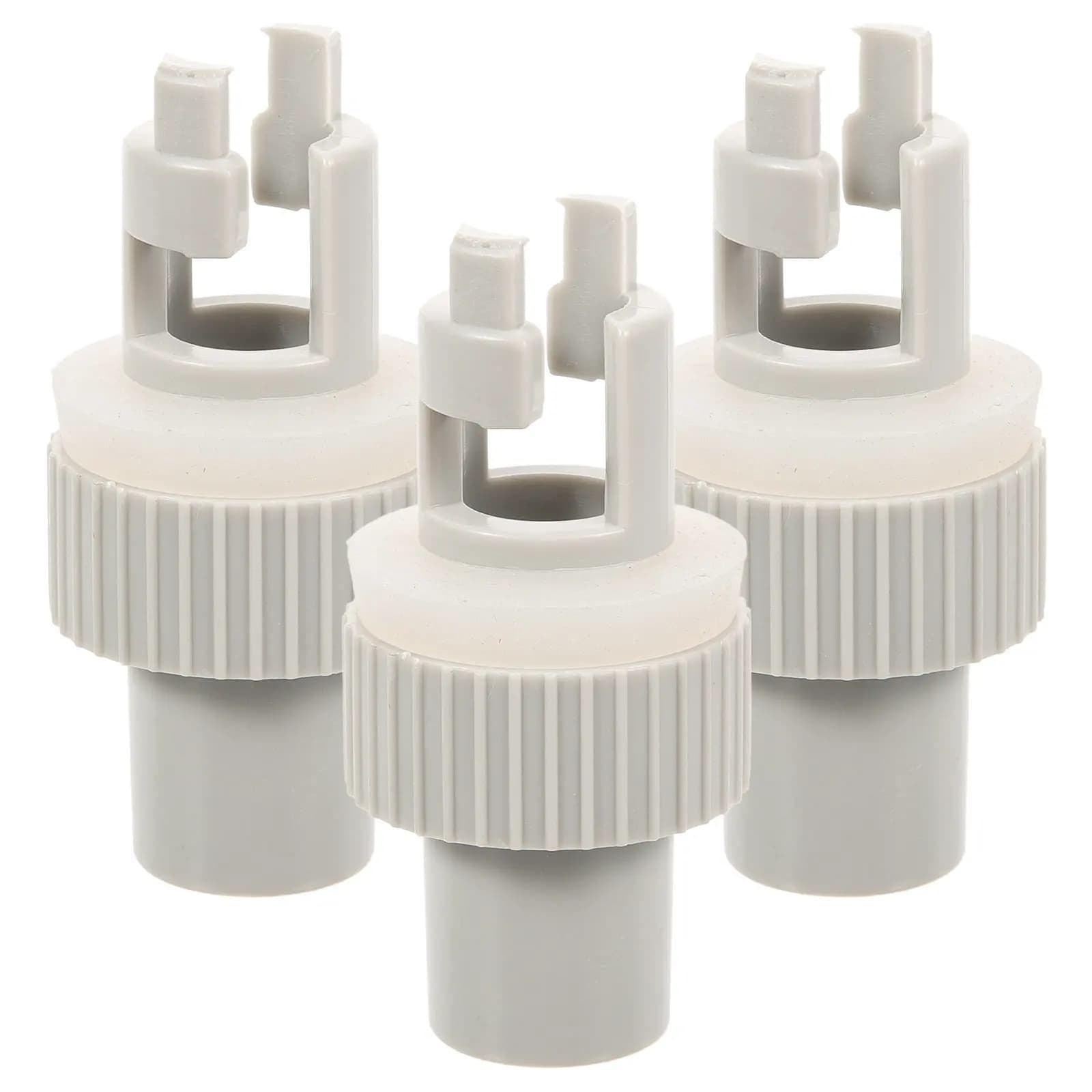 Adattatore per pompa gonfiabile da piscina 3 pezzi, valvola aria per barche, portatile, leggero, gonfiaggio rapido per kayak, canoa, stand up paddle