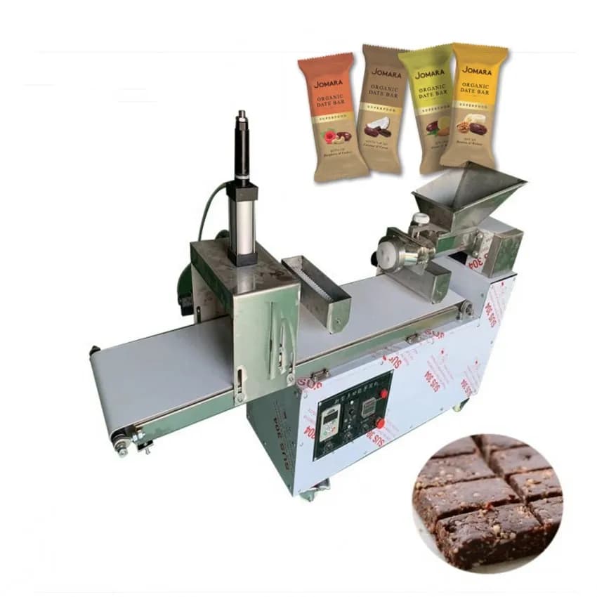 Macchina industriale per la produzione di snack bar Macchina per la produzione di barrette proteiche Macchina per tagliare bar