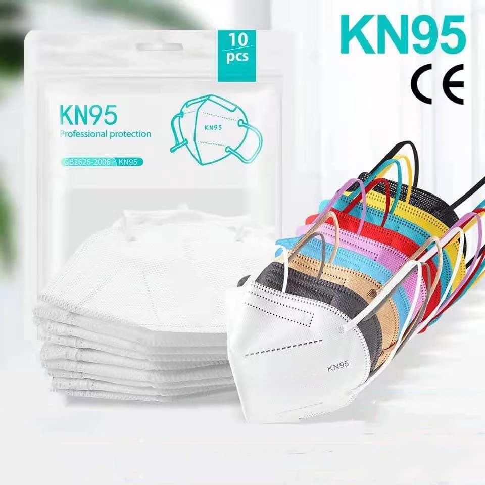 10-100Pcs 5Layers Adult FFP2 Masks CE Approved KN95 mascarillas fpp2 Security Protection Mask Adult Face Masque ffp2