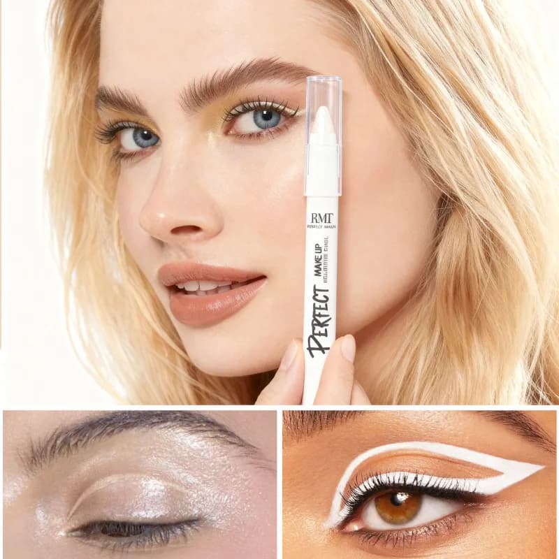 Multifunction Makeup Pencil White and Shade Embossed Effetto gliuccicante perlato Cream long-lasting waterproofing