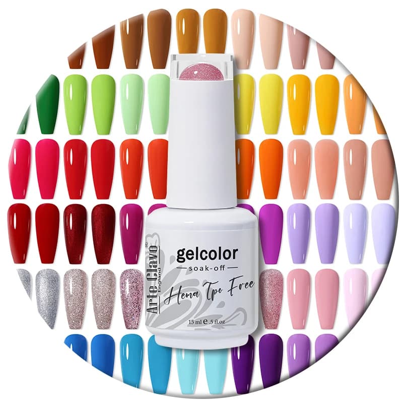 Art Clavo 15ml Gel Nail Polish Colors Soak Off UV LED Hybrid Vernis Complete Cover Red UV Nail Art Lakiery Manicure