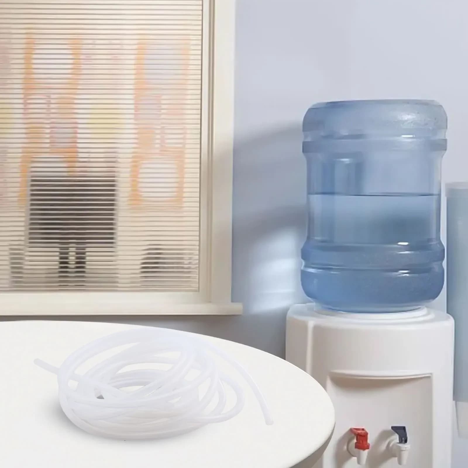 Tubo in Silicone Trasparente 5 Metri, Flessibile per Applicazioni Alimentari, Bevande e Giardinaggio, Resistente al Calore e alla Pressione