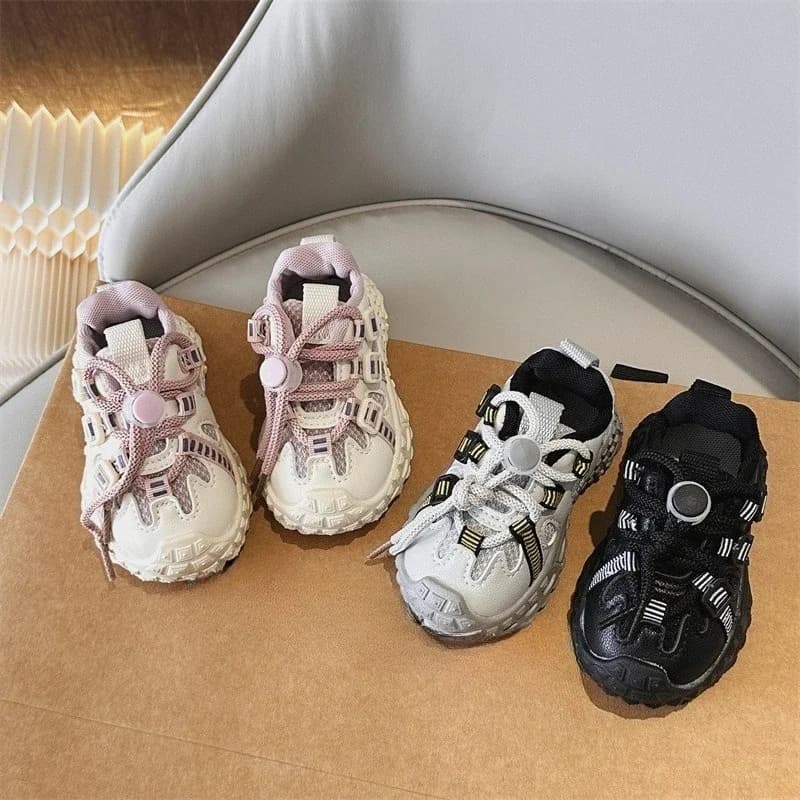 Nuove ragazze scarpe sportive causali per bambini primavera autunno scarpe da ginnastica per bambini moda ragazzo scarpe da ginnastica traspiranti per bambini versatili antiscivolo