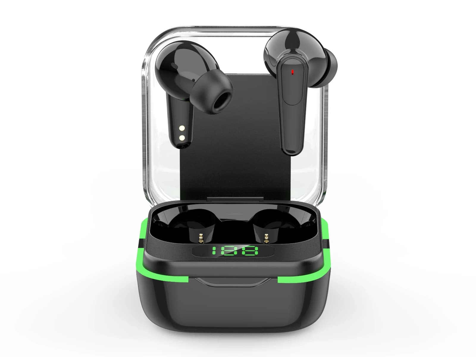 Plus 80 Auricolari Bluetooth wireless Flip Open: cancellazione del rumore, design classico con suono chiaro | Spedizione gratuita in tutto il mondo