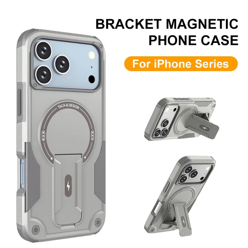 Magnetic Case Compatible Shockproof Protective Shell for iPhone 17 Pro Max 16 15 Plus 14 Pro 13 12 Pro 11 Cover
