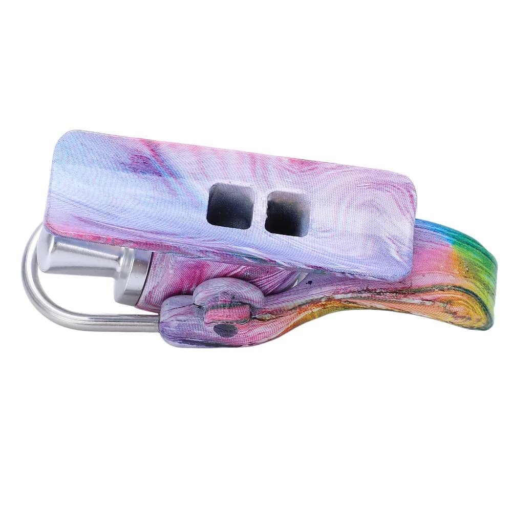 Plastic Sea Fishing Casting Trigger 6*3.8cm with Cable Ties Surf Fishing Trigger Aid Thumb Button Fishing Trigger Sea Fishing