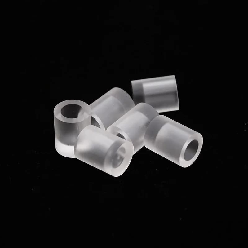 Ghiera per stecca da biliardo trasparente in stile cristallo acrilico da 13 mm / 14 mm