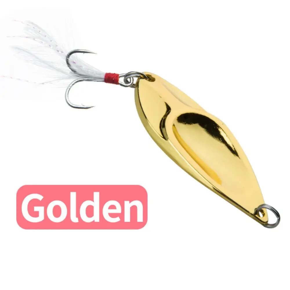 Fishing Accessories Metal Fishing Lures Gold Silver 5g 7.5g 10g 15g 20g Artificial Bait Trout Pike