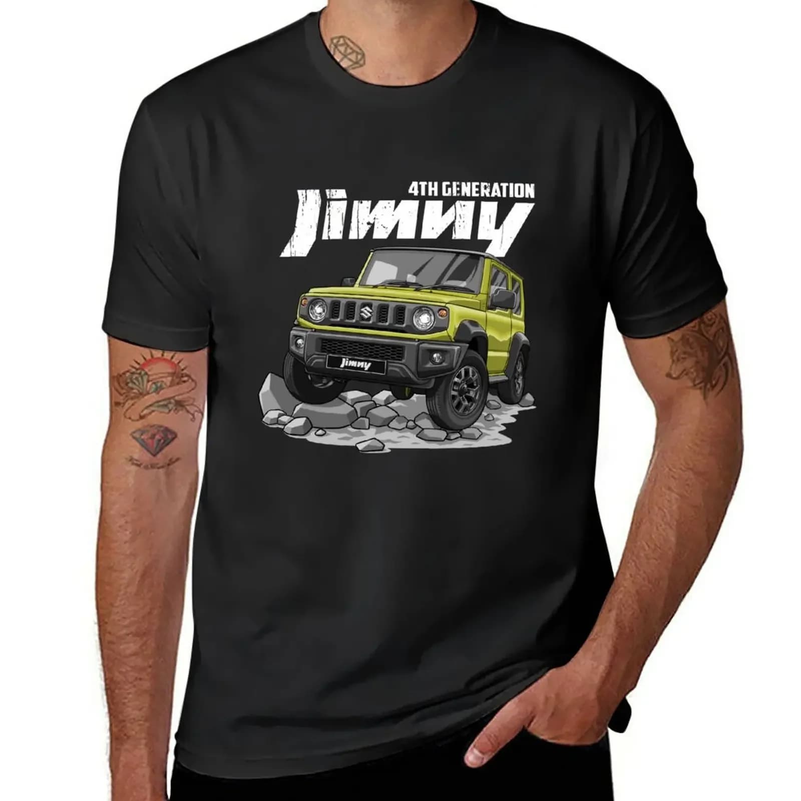 Nuova maglietta JIMNY 4Gen magliette grafiche personalizzate magliette da uomo