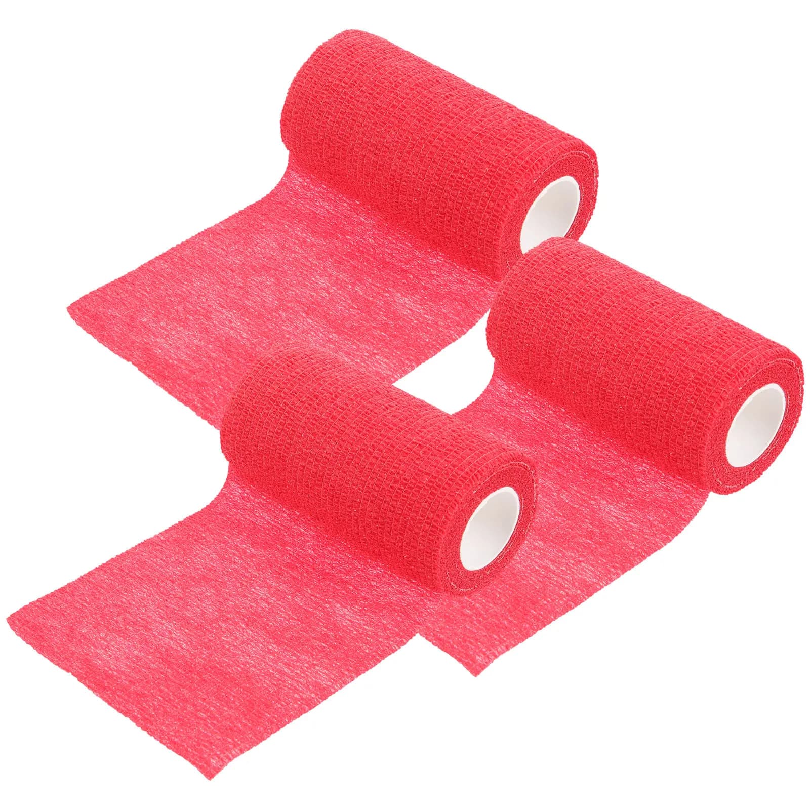 3 Rotoli di Nastro Adesivo Premium Non Tessuto per Hockey, Elastico, Assorbente, Antiscivolo, per Impugnatura Racchette, per Giochi con la Palla all'Aperto e Tennis