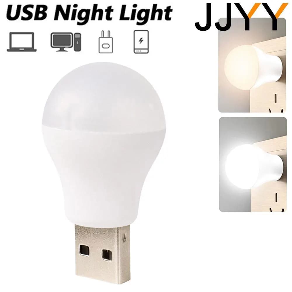 USB Plug Lamp Computer Mobile Power Charging Small Book Lamps LED Eye Protection Reading Light Suitable for Reading,Relaxation