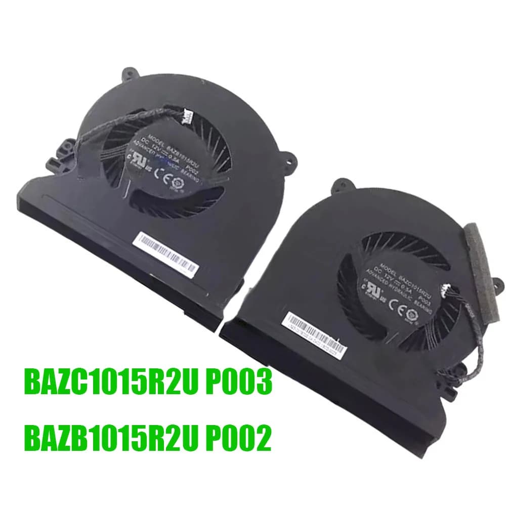 Ventola CPU GPU BAZC1015R2U P003 1323-014F000 BAZB1015R2U P002 1323-014G000 DC12V 0.5A