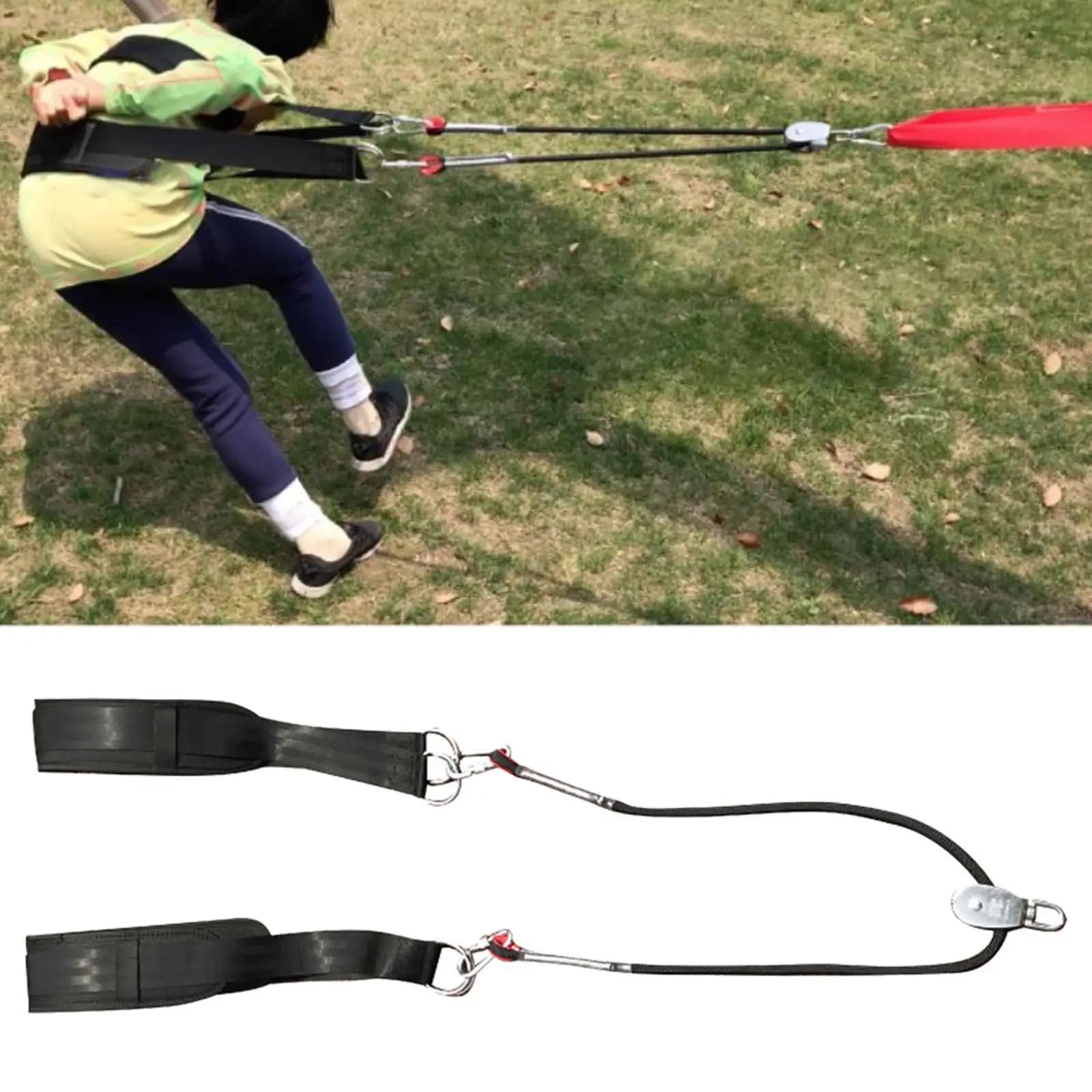 Durable Polyester Skating Traction Belt Versatile Service Resistance Belt for Running Bag Life and Skating