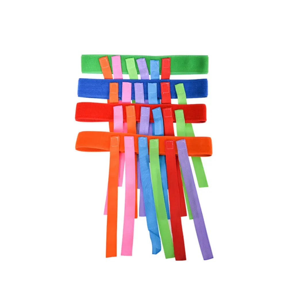 2 Pezzi Gioco Colorato con Coda da Tirare per Bambini, Attrezzatura Educativa per Esterni, Allenamento per l'Integrazione Sensoriale nella Scuola Materna