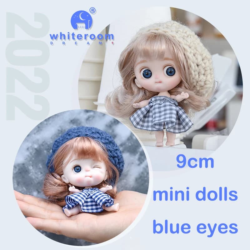 Piccole bambole Mini giocattoli per ragazze Regalo presente Accessori per la casa Set di mobili per bambole fai da te Bagno Cucina Soggiorno Panetteria
