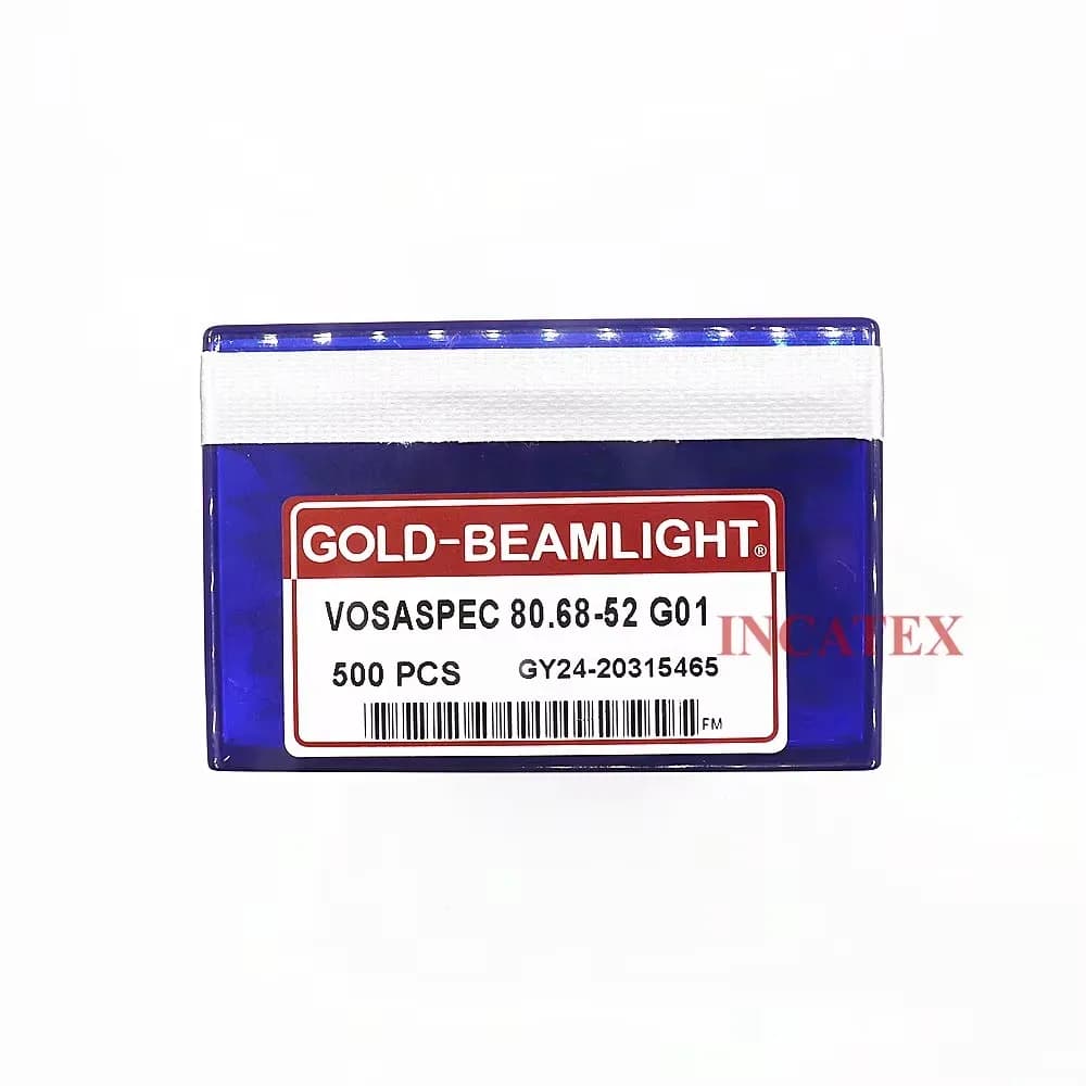 500 pezzi oro genuino Beamlight ferri da maglia VOSASPEC 80.68-52 G01 per SHIMA SEIKI macchina per maglieria cinese 16G ago