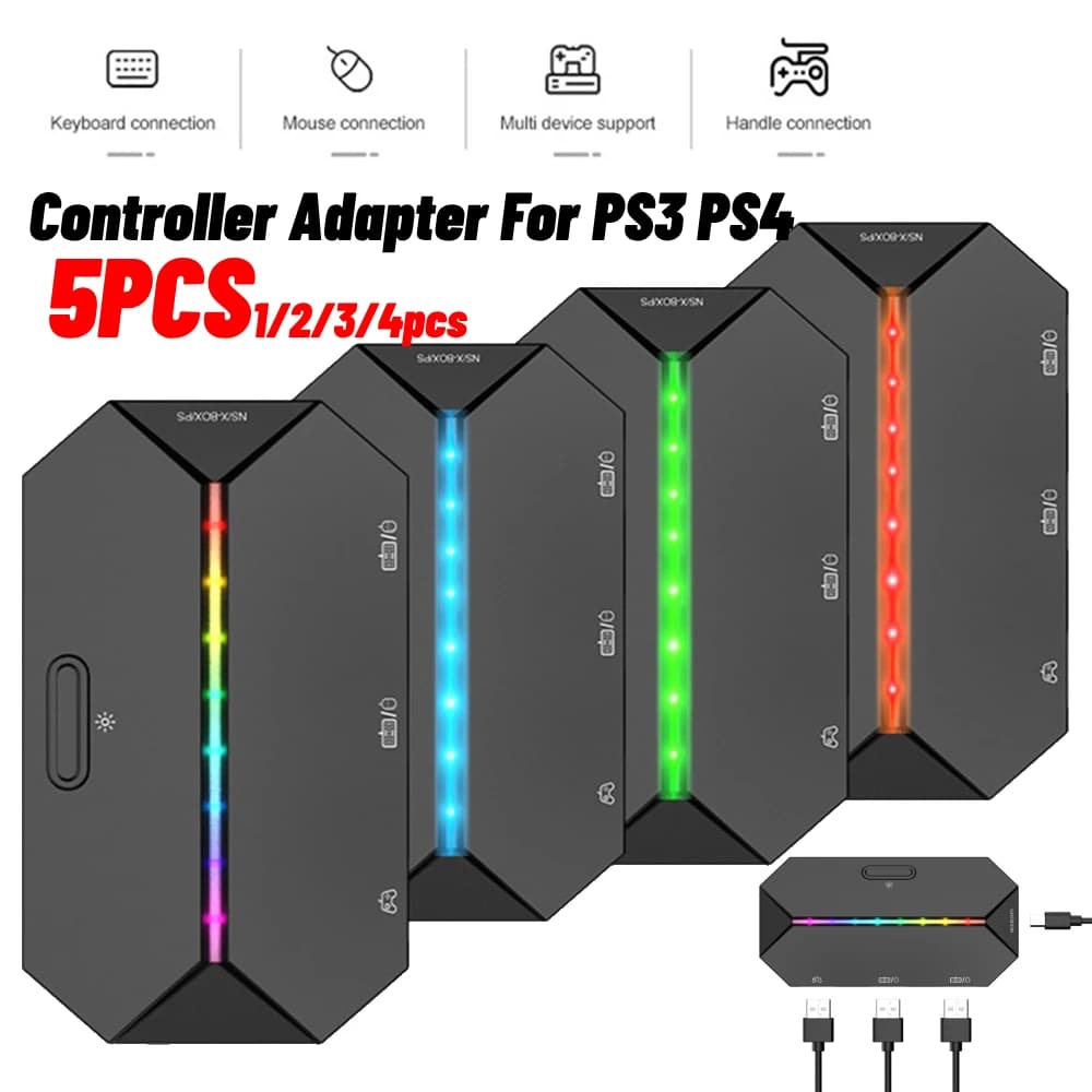 G6L Controller Mobile adattatore convertitore Mouse tastiera cablata per Nintendo Switch Xbox One S/X PS4 PS3 accessori per Console di gioco