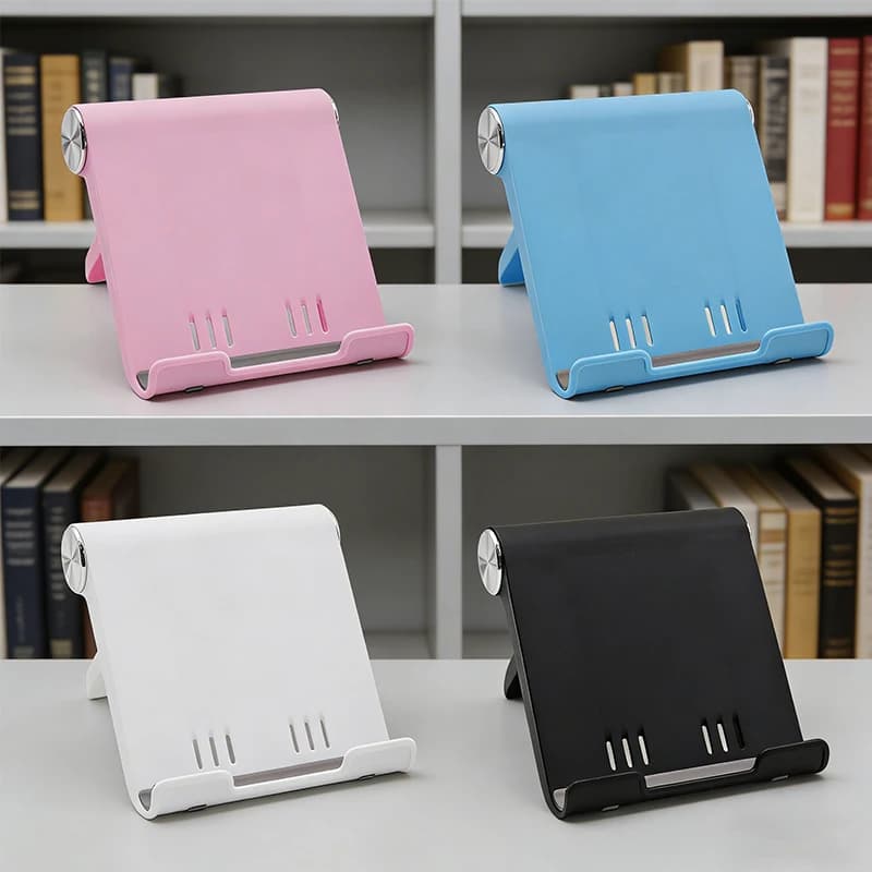 Supporto Universale Pieghevole da Tavolo per Telefono e Tablet, Compatibile con Samsung S20 Plus Ultra Note 10 iPhone 17