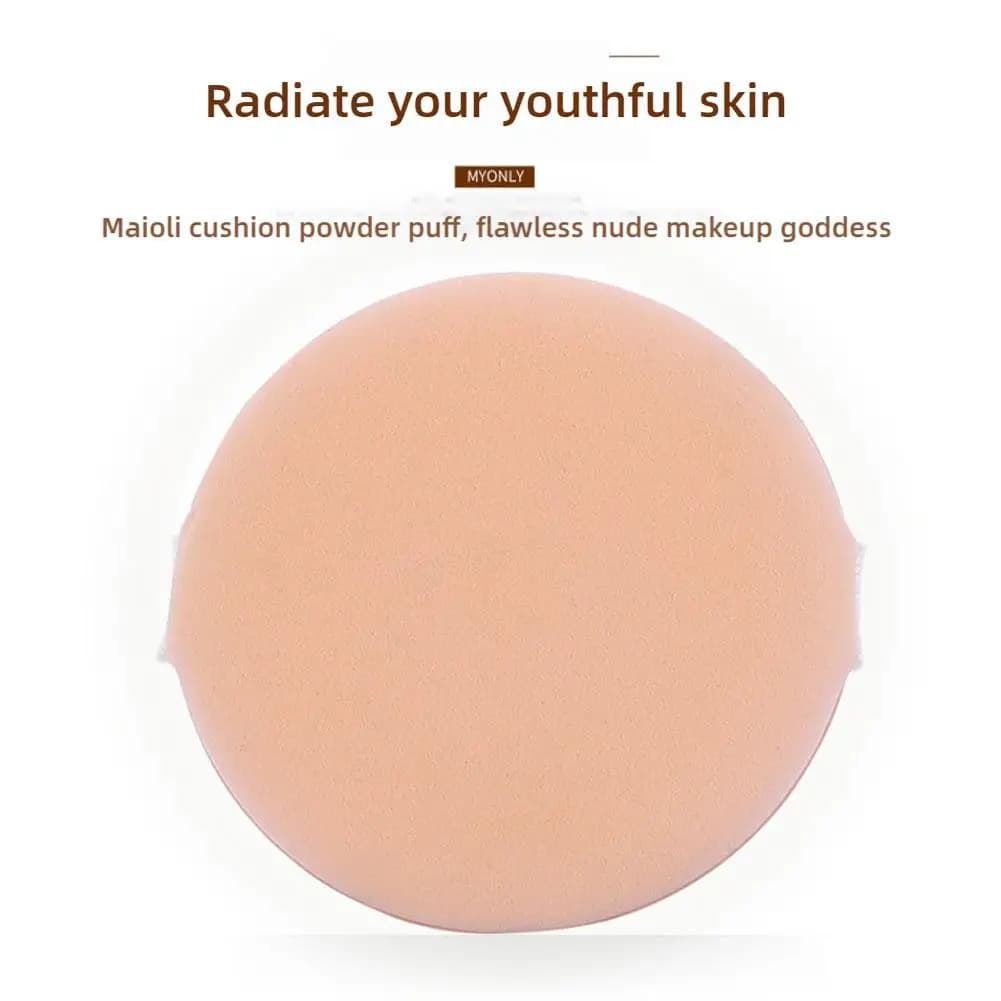 Morbido cuscino d'aria soffio secco bagnato doppio uso BB Cream CC forma fondotinta rotondo soffio liquido in polvere strumento trucco spugna bellezza E3W3