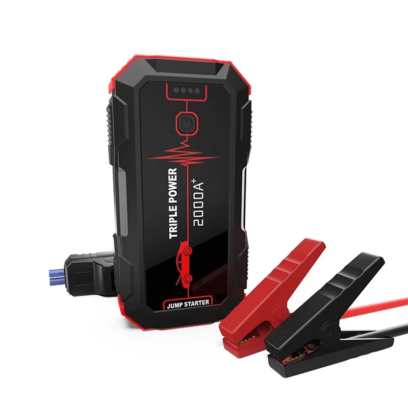 Avviatore di Emergenza KAKAS 2000A, Power Bank 20000mAh, Caricabatterie Portatile, Dispositivo di Avviamento per Auto a Benzina e Diesel, Booster per Emergenze