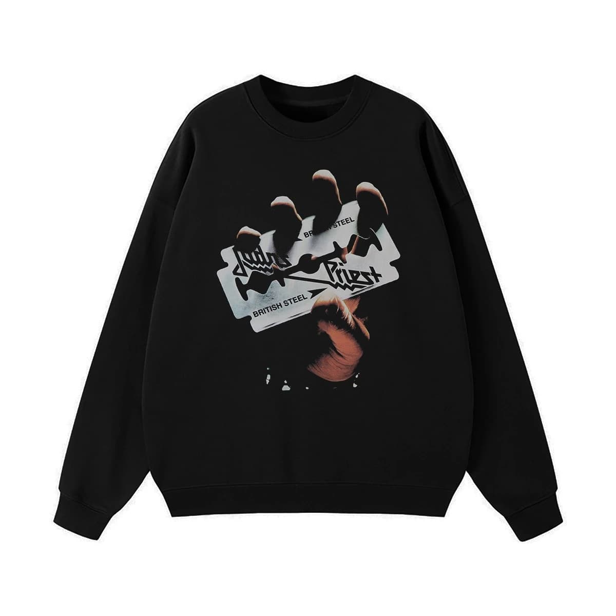 Judas Priest Casual Loose Fitting Men's and Women's Hooded Sweatshirt