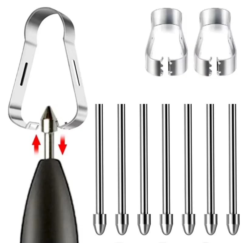 Titanium Alloy Pencil Replacement Nib For Samsung Galaxy Tab S10 Ultra S9 S8 S7 Tablet Touch Stylus S Pen Tip Accessories Set