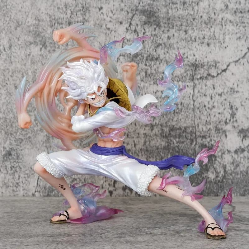 Rufy Gear 5 Nika Figura One Piece Statua anime Decorazione da tavolo Regalo per ragazzi da collezione
