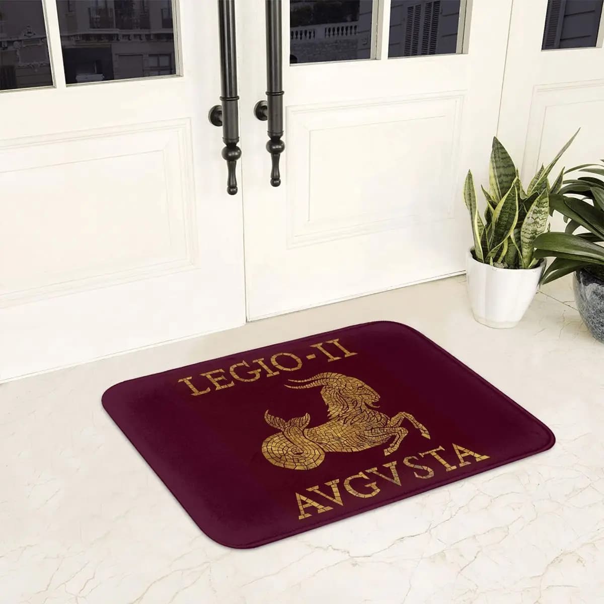 Standard of the Romans of the 9th Spanish legion Vexillum Of Legio IX Hispana Anti-slip Rug Carpet