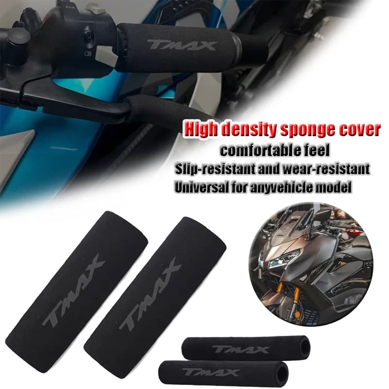Per YAMAHA T-Max TMAX 530 500 560 TMax530 SX DX TECH MAX TMAX Copertura Universale Termorestringente per Manopole Moto, Guanto Antiscivolo
