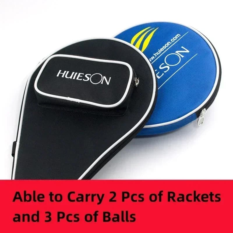 Double Size Pumpkin Shaped Oxford Fabric ping pong bag housing with zipper for 2 ping pong racks and 3 balls