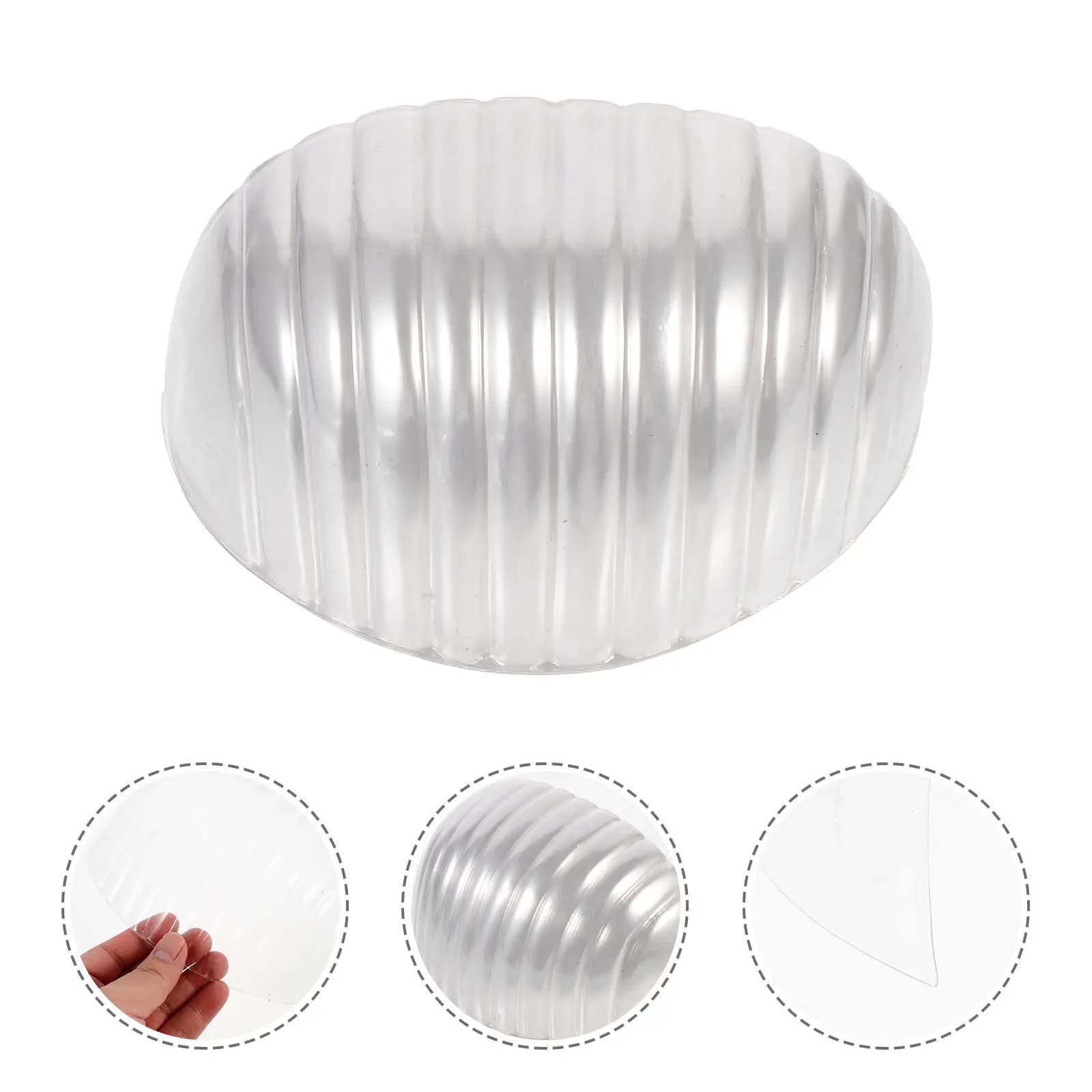 20 Pezzi Supporti per Cappelli a Visiera, in PVC Premium, per Cappelli da Baseball e da Sole, Previene il Cedimento, Leggeri e Portatili, Organizzatore