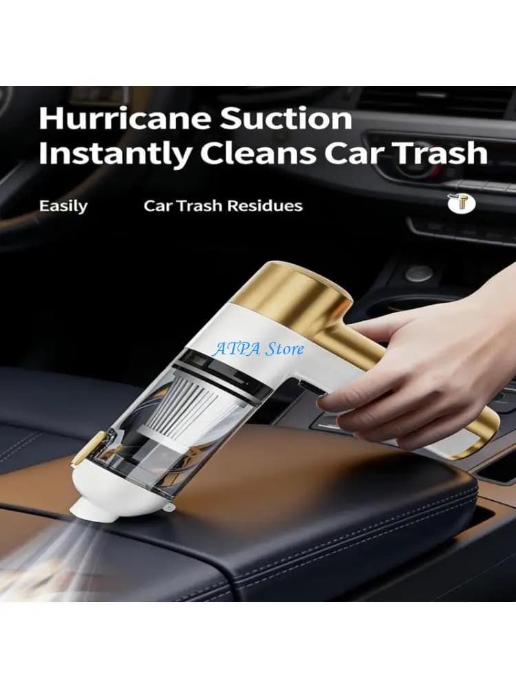U13C Aspirapolvere per auto Struttura a setacciatura multipla Filtro HEPA lavabile Gale Facile svuotamento dello sporco per in e